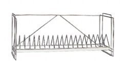 2805 Alumtec SMT Reel Rack 20 Reel - Maximum reel width 42mm