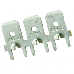 3072 Zierick Tab Terminals 2.8mm in Reeled Continuous Strip